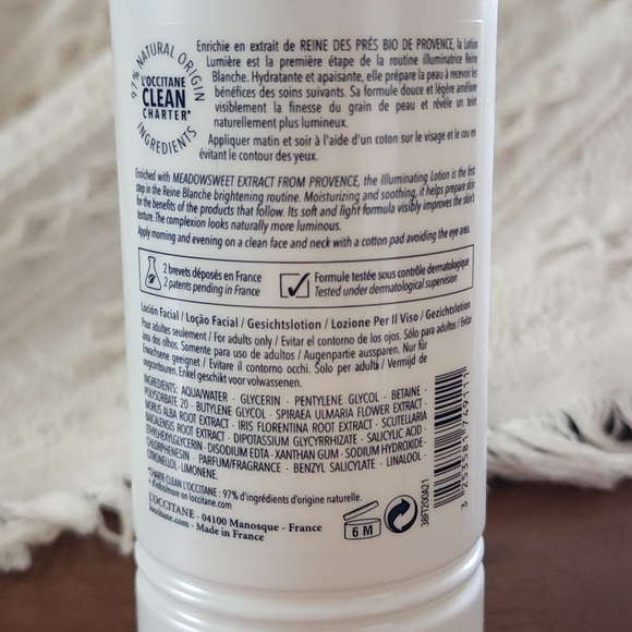 L'Occitane Reine des Pres illuminating Lotion brightening - Picture 5 of 5